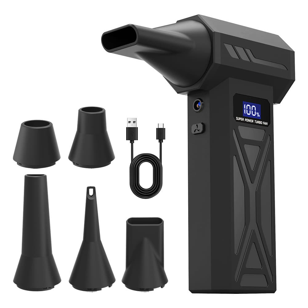 New 2025 High-speed Turbine Fan, Handheld Portable Blower and Dust Collector