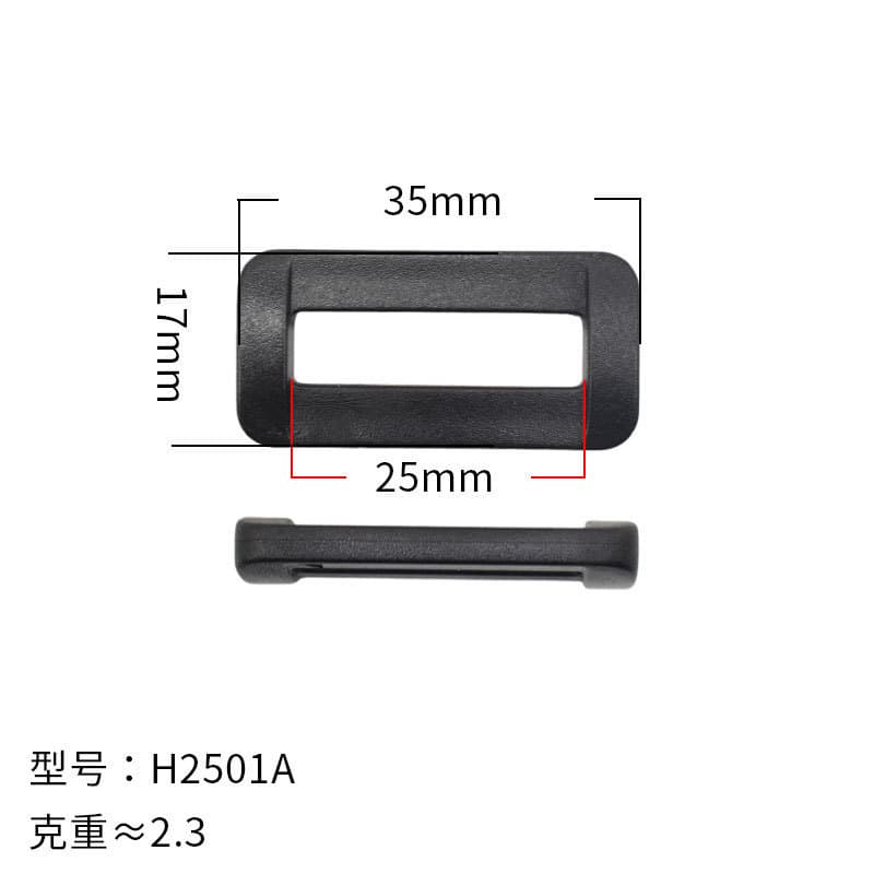 Factory direct supply plastic buckle, high-quality POM snap buckle, waist bag adjustment buckle, male and female buckle, single-pull strap buckle hardware