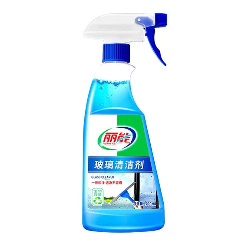 Linen Shower Glass Cleaner - Water Scale Remover and Spray for Bathroom Glass and Windows