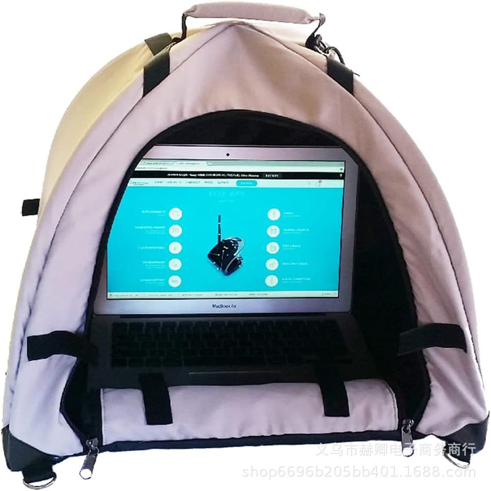 Computer sunshade tent, computer sunshade, computer privacy cover, multifunctional waterproof laptop bag