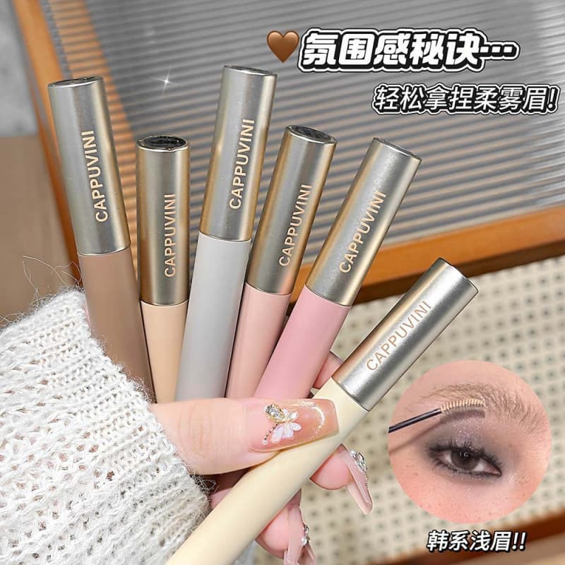 Cappuvini Wild Eyebrow Mist Infected Eyebrow Cream Waterproof and Sweatproof Cosmetics Affordable Student Eyebrow Cream Natural Makeup