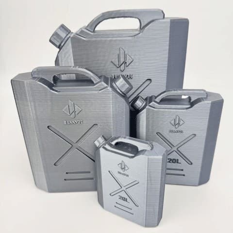 Delta Assault Mouse Game Essential Gold-Making Tool Aviation Fuel Barrel Family Model Display 3D Printed