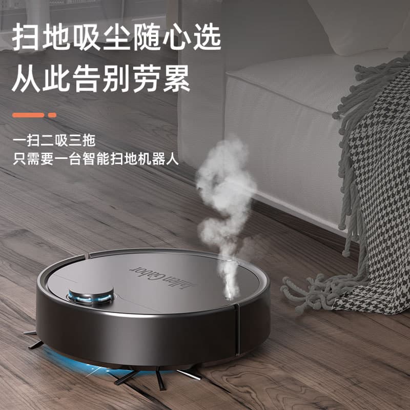 Smart Robot Vacuum Cleaner 4-in-1 Automatic Sweeping, Suction, Spraying, and Mopping Robot Home Rechargeable Vacuum Cleaner Cross-Border Gift