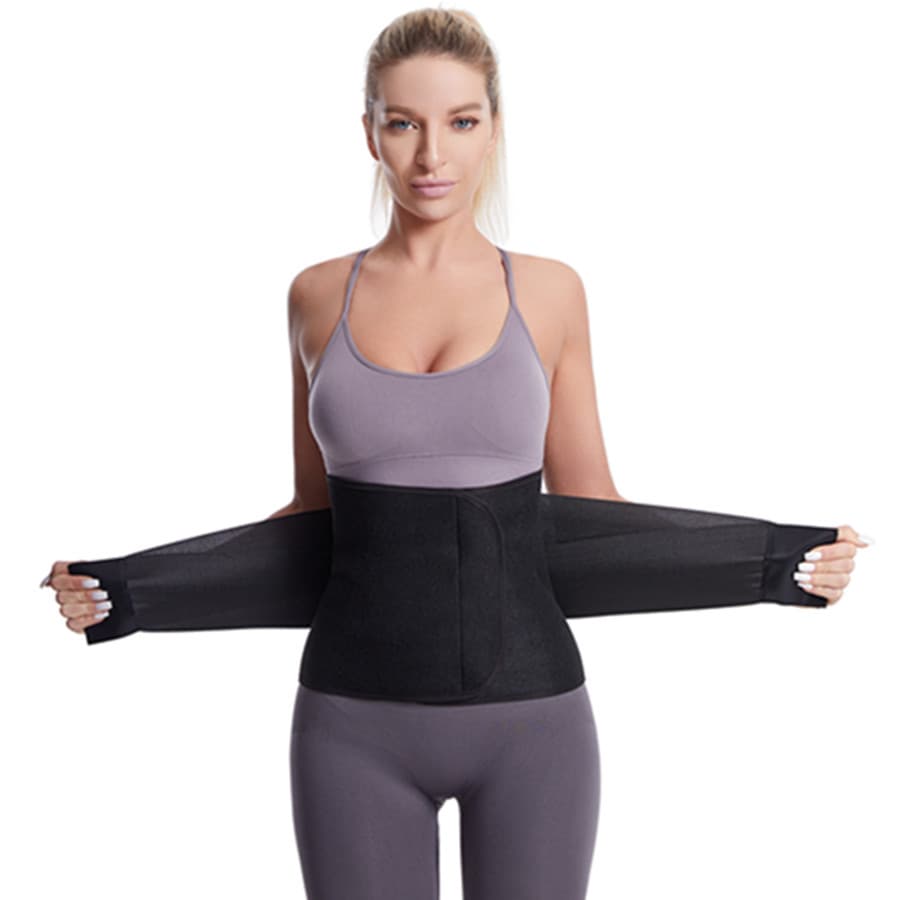 Amazon New Fitness Sports Belt Pressurized Support Belt Sweat Belt Cross-border Body Shaping Belt