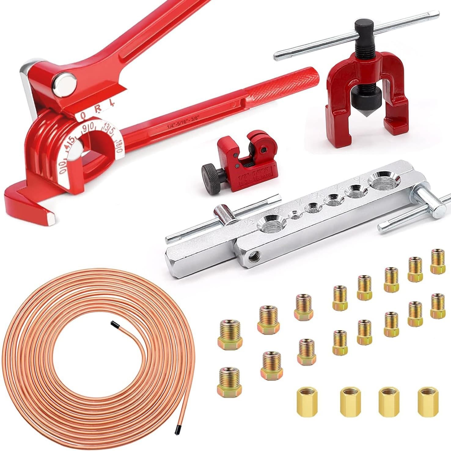 Wholesale Imperial Copper Tube Reaming Tool, Wholesale Flared Tube Swaging Tool, 3/16 Automotive Brake Tube Swaging Tool