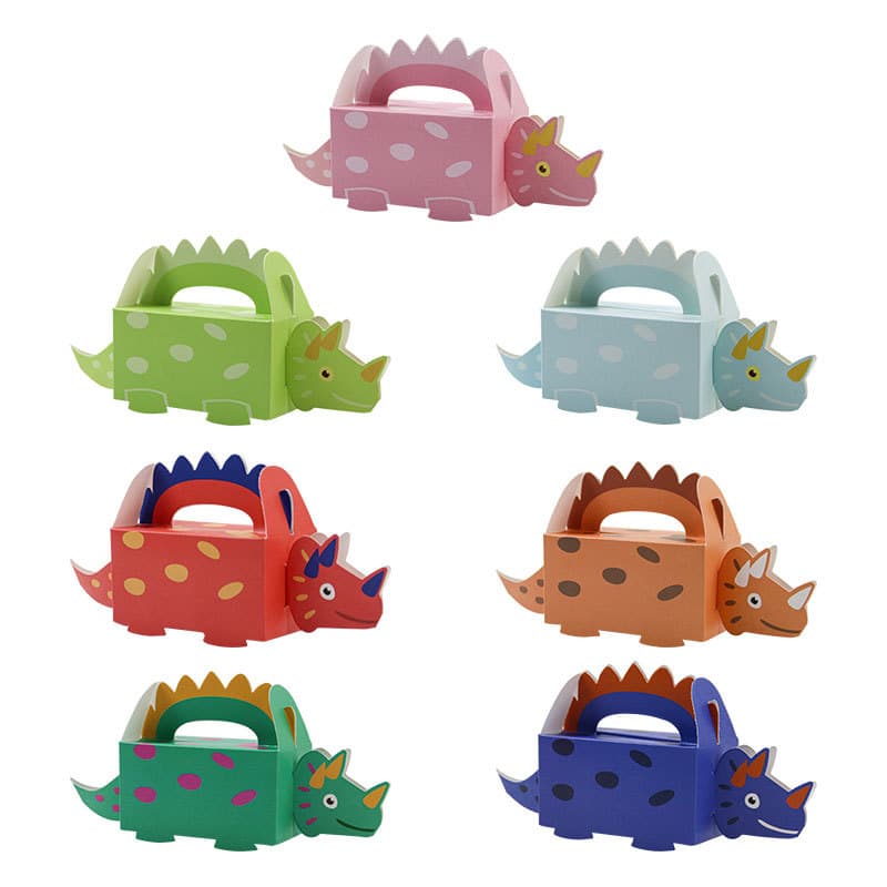 European Style New Animal Candy Box Creative Dinosaur Candy Holder Baby Full Moon Gift Packaging Box