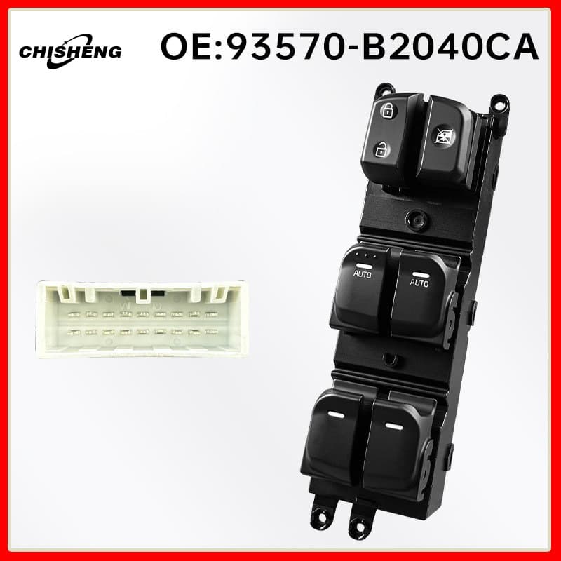 93570-B2040CA Compatible with Hyundai Kia 14-19 KIA SOUL Power Window Switch