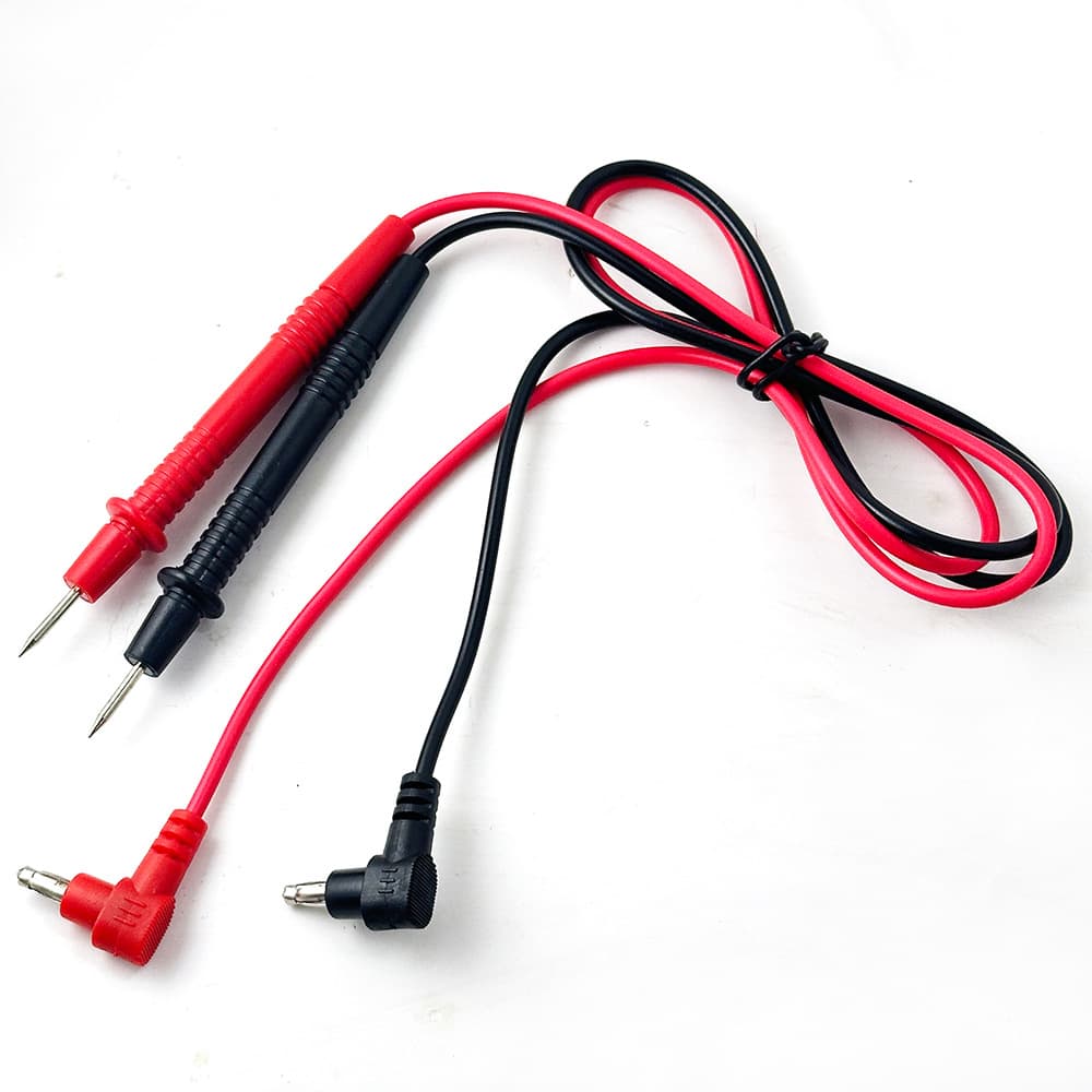 Digital Multimeter Probe Needle Point Fine Tip Universal Test Leads 1000V 10A High Precision Soft Wire Test Probes