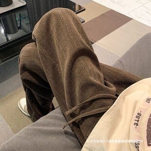 2026 Casual Pants Men Spring Autumn Loose Slimming Versatile Jogger Long Pants Plus Size Sports Men's Pants