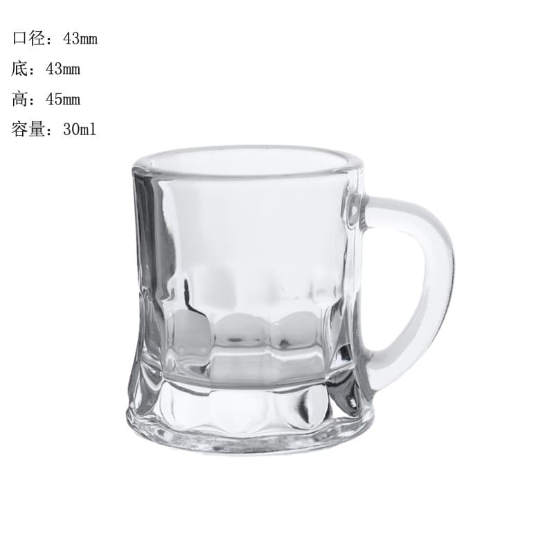 Wholesale small glass cups, household fruit wine cups, mini spirit cups, special cups for eating and broadcasting, one-shot cups