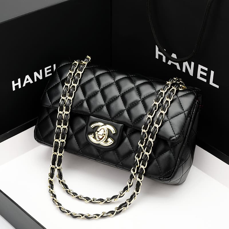 Women's Bags, Classic Fashionable Shoulder Bag, Diamond Chain Crossbody Bag, Versatile and Practical