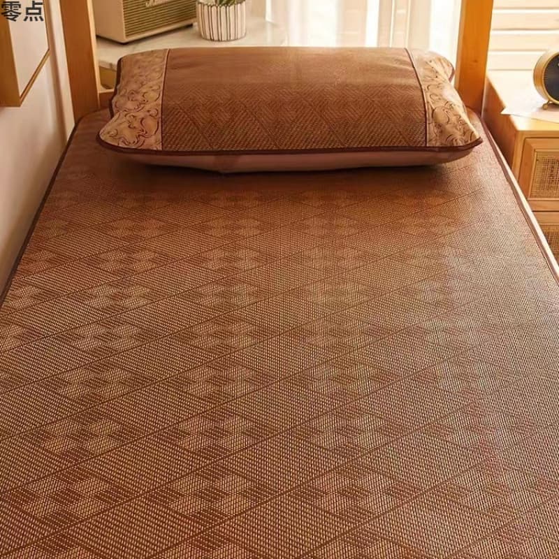 High School Dorm Cooling Mat, Student Boarding Summer Special 1.2m Home Ice Silk Mat, Single Bed Rattan Mat