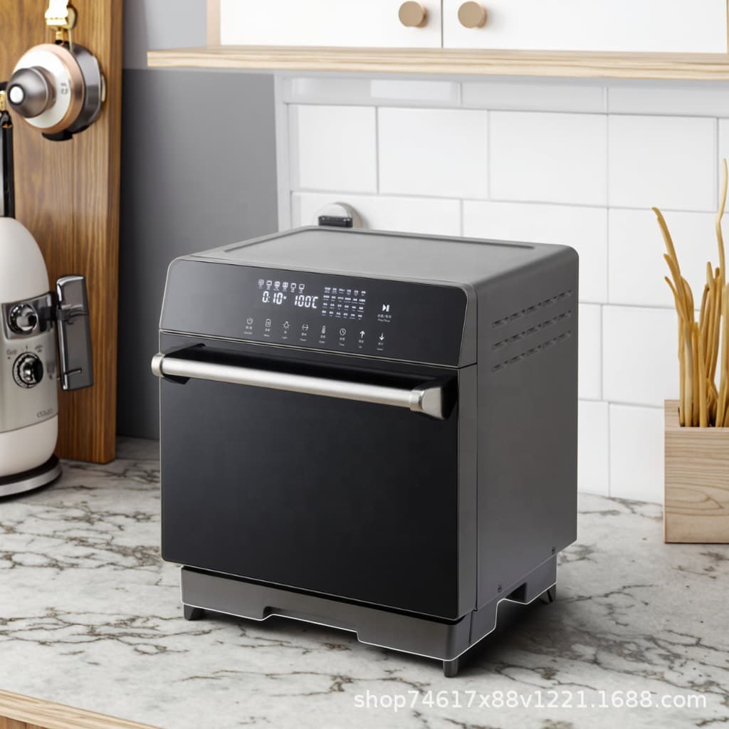 New Design Home Small Steam and Bake Combo Machine Electric Oven Smart Timer Large Capacity 20L Oven