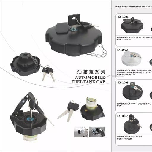 Compatible with Mercedes-Benz/Renault/Volvo/MAN/DAF/Iveco/Scania and other European truck fuel cap series