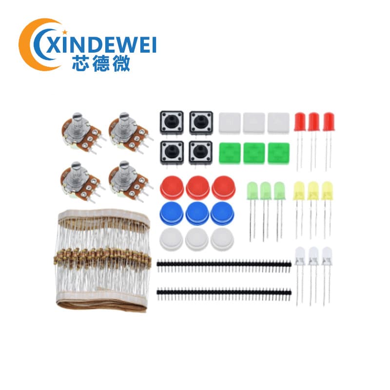 Compatible with Arduino Uno R3 Starter Kit Experiment Electronic Component Parts Package Potentiometer Resistor LED
