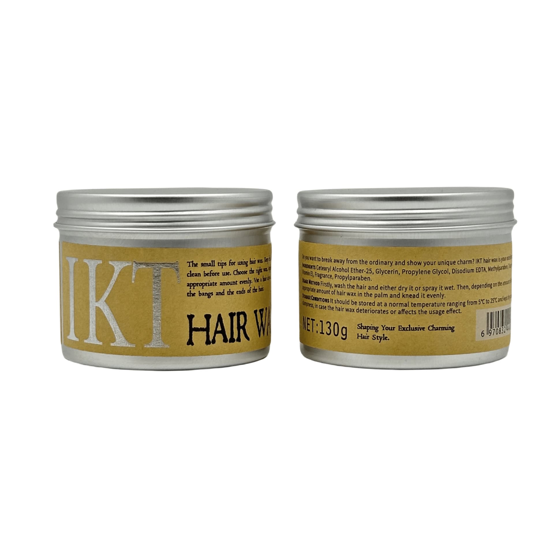 External Hair Wax Hair Styling Moisturizing Hair Wax Fragrance Hair Wax Hair Fix Fluffy Styling