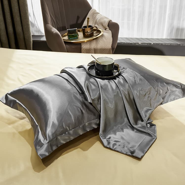 Pillowcase Embroidered Patterns Cotton Material Comfortable Breathable Available In A Variety Colors Sizes