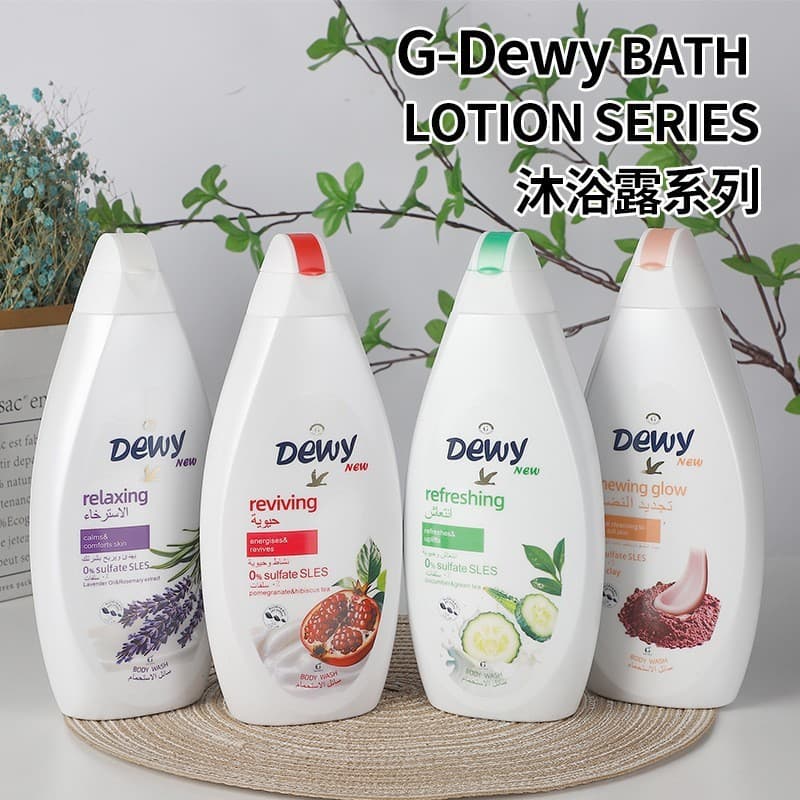 Cross-border Full English Foreign Trade Fragrant Shower Gel Perfume Type Long-lasting Fragrance Shower Gel Multi-scent Cleansing Bath