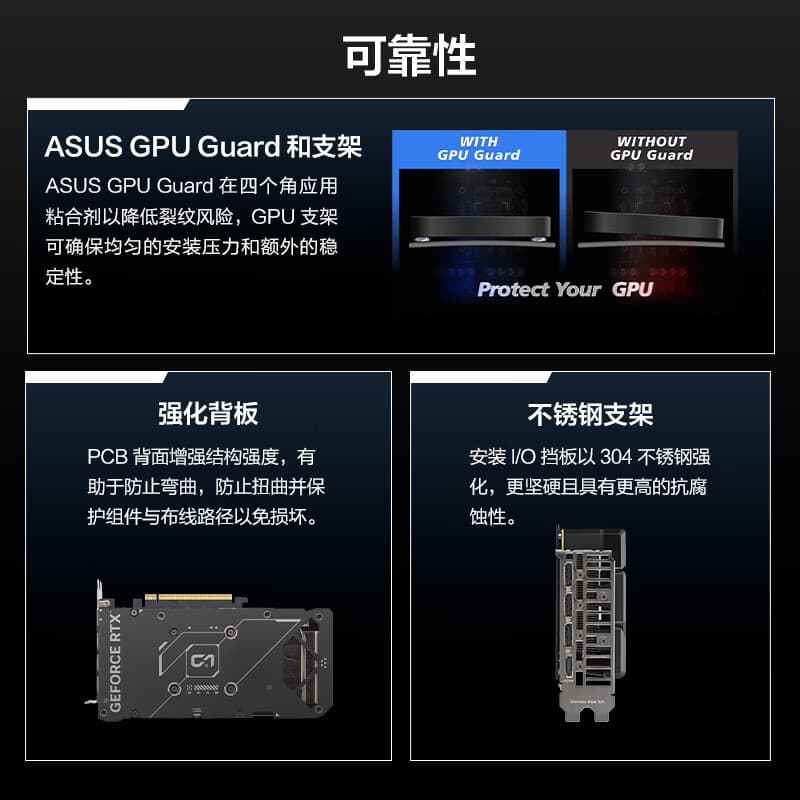 Compatible with ASUS Desktop PC Mid-Range Gaming Graphics Card RTX5060TI-O8G Snow Leopard