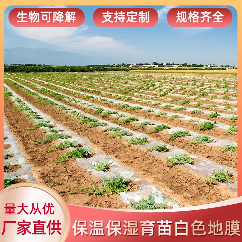 Degradable mulch film for weed control, coverage, specialized pepper film, peanut agricultural planting, sweet potato, watermelon cultivation