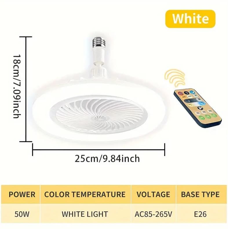 New Lamp Head Aromatherapy Fan Lamp Bedroom Lamp Ceiling Lamp Silent Electric Fan Chandelier LED Study Dining Room Lamps