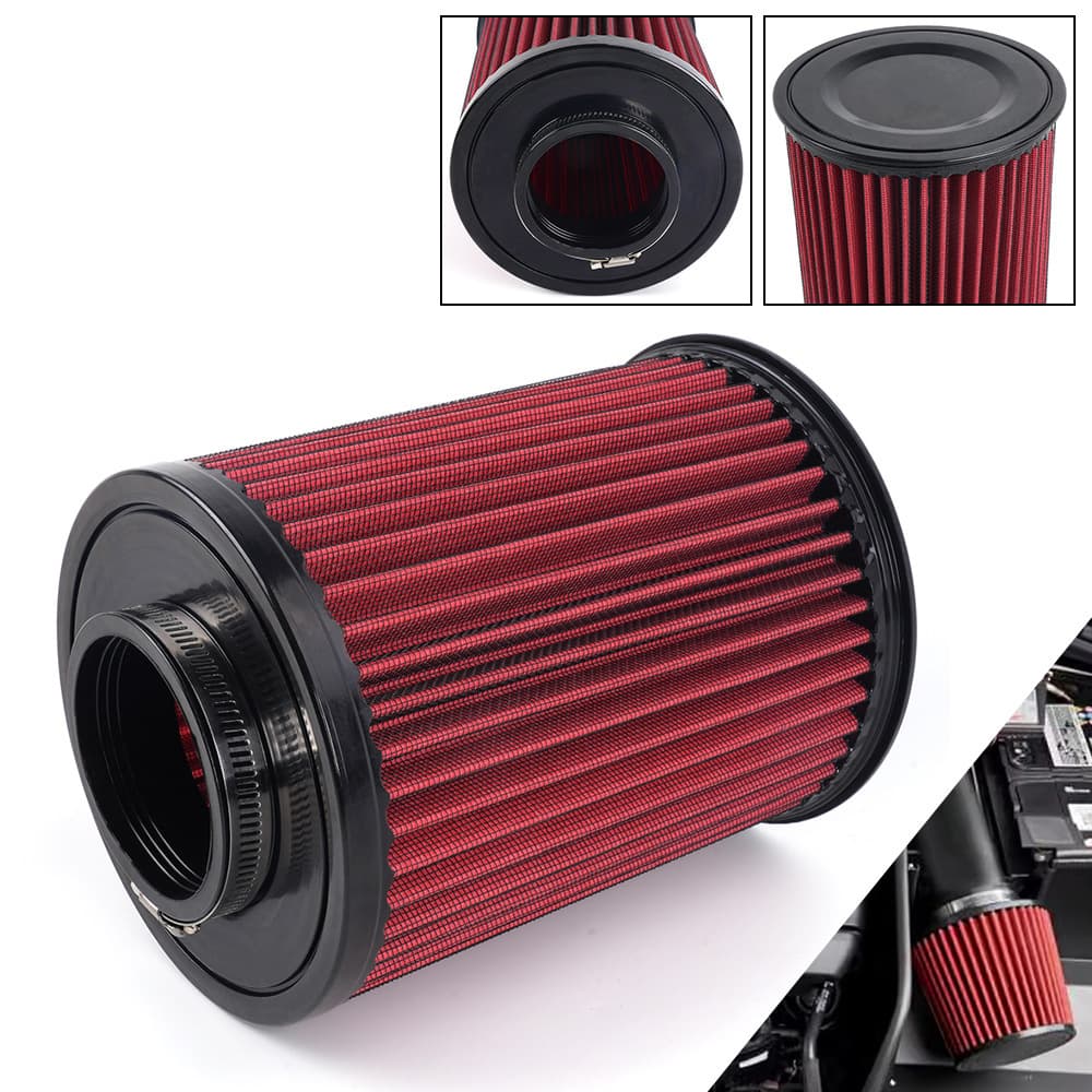 Cross-Border Hot Selling Car Modified Aluminum Alloy 70mm Air Filter E-2993 Mushroom Head Washable Air Filter