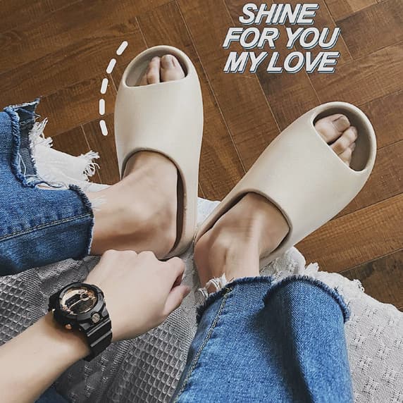 Cloud-Like Slippers for Women, Summer EVA Bathroom Thick Sole Non-Slip, Couple Home Indoor Comfortable Slippers for Men