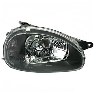 For 1994-2002 Corsa / 1996-2009 Corsa Classic Car Headlight Black Housing