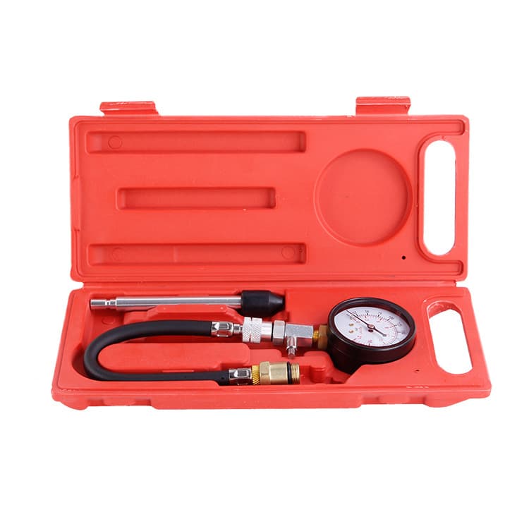 G324 Car Repair Cylinder Pressure Gauge Gasoline Compatible
