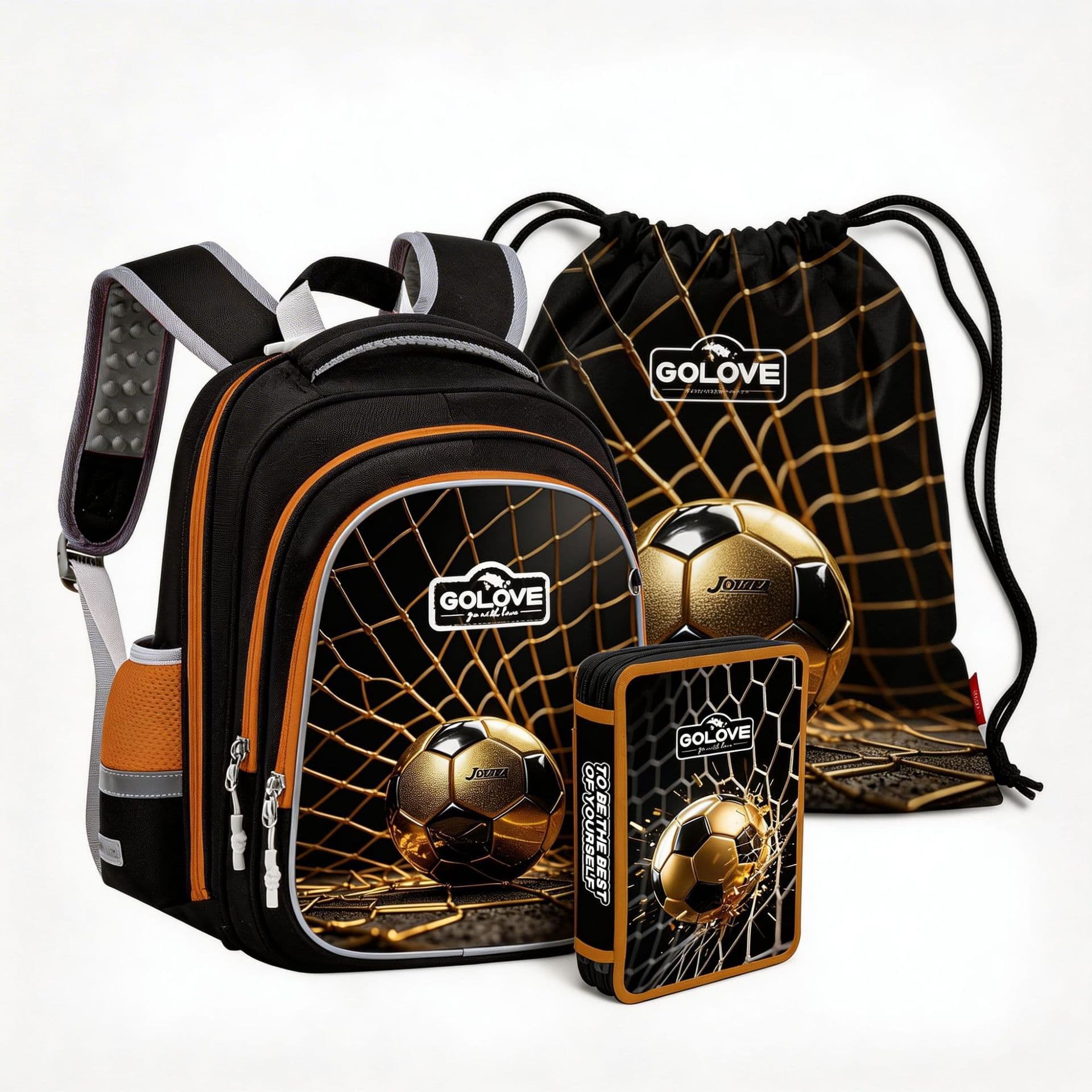 New Cross-Border GOLOVE Export Edition Primary School Backpack 2026 New Model for Grades 1-3 Children's Waterproof Bag