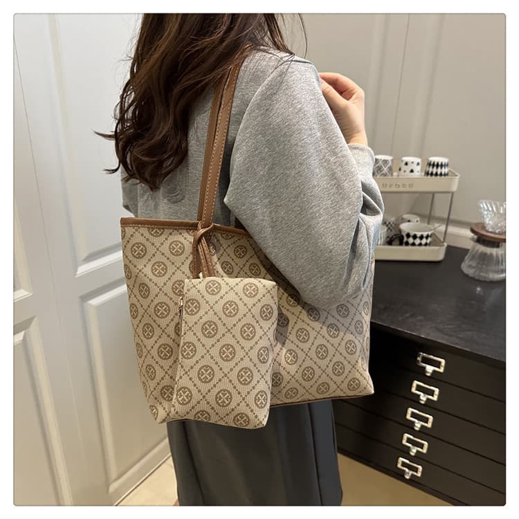 Large Capacity Tote Bag Women's Handbag Shopping Bag Oversized Shoulder Handbag Underarm Bag Premium Style Bag