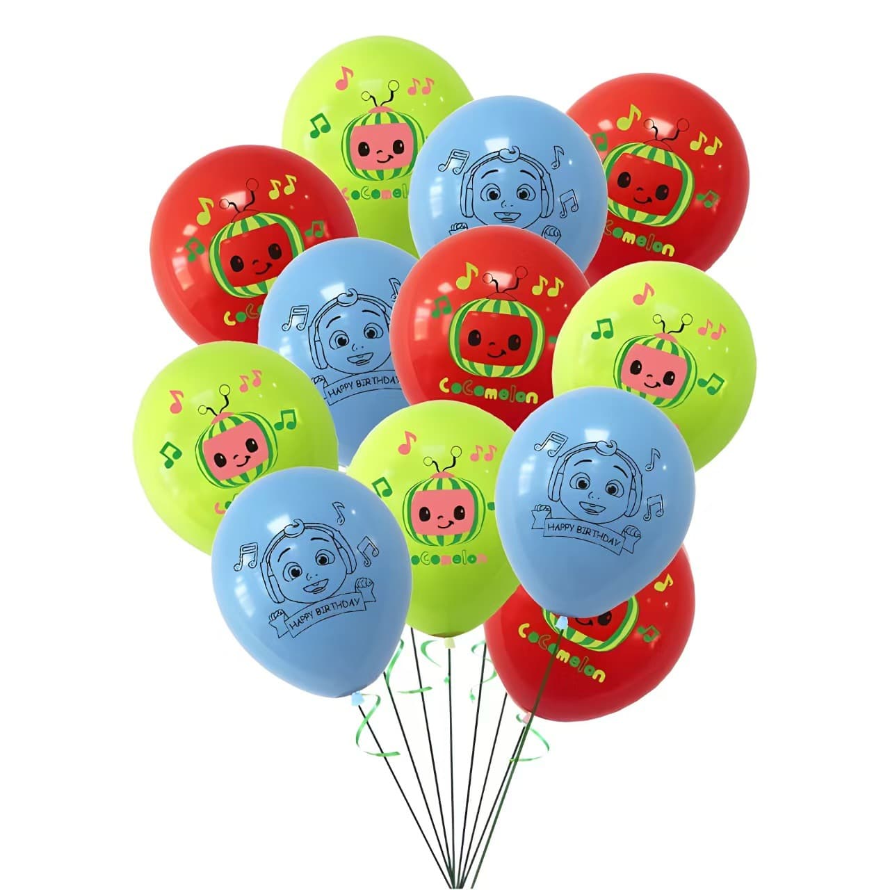 Watermelon Theme Birthday Cake Decoration Flag Set Kids Educational Birthday Party Cake Decoration Sign Post Set