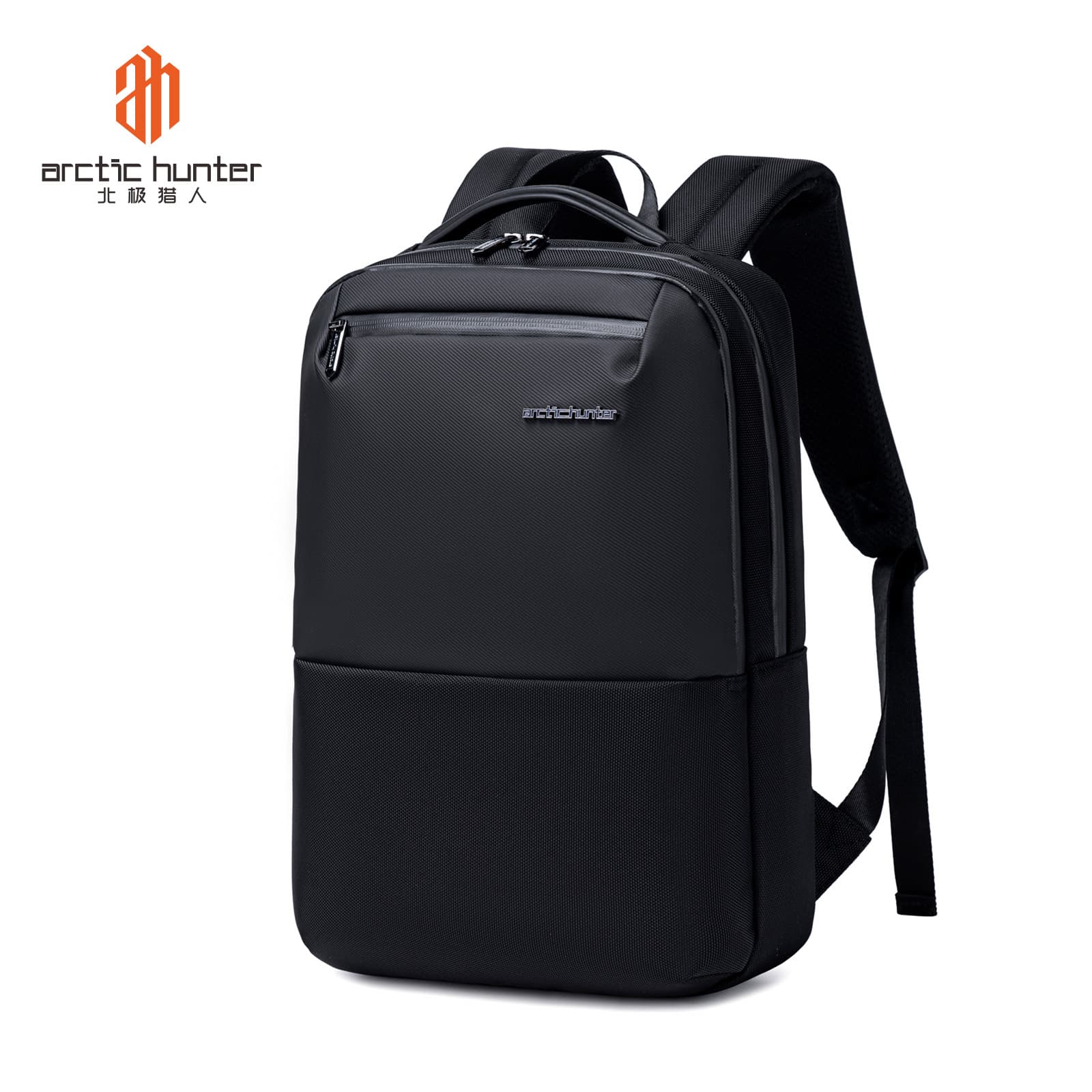 Men's Business Laptop Bag Simple Dual Shoulder Anti-Water Travel Backpack Oxford Cloth Urban Minimalist Style 20-35L Capacity 15 Inch Laptop Capacity