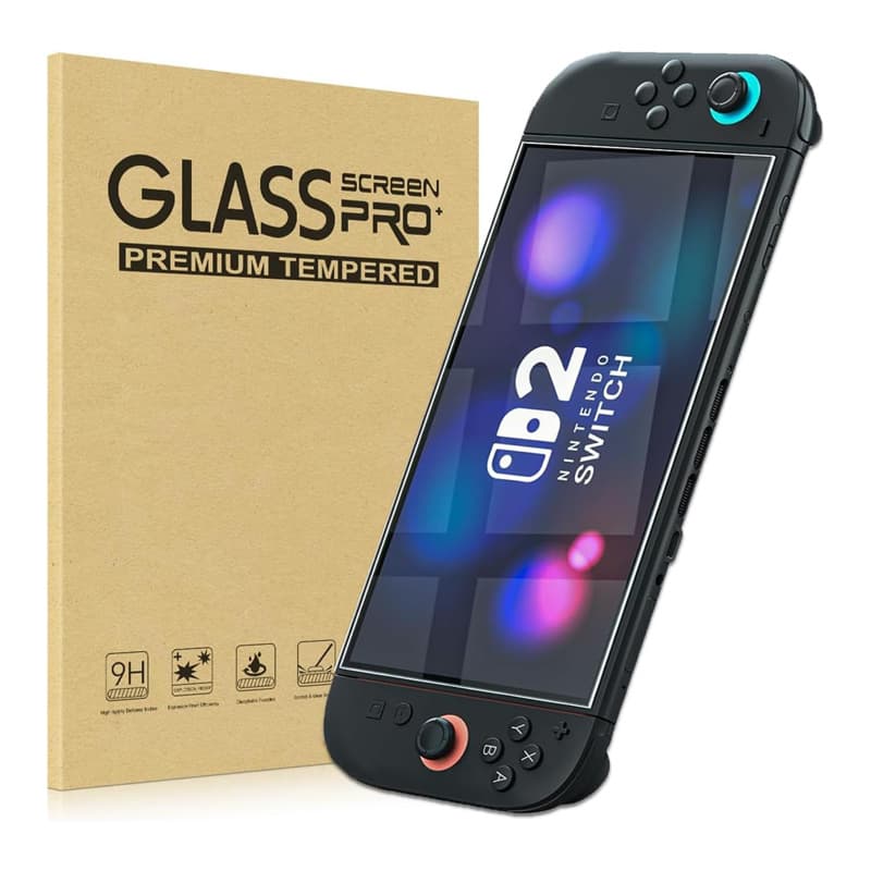 Suitable for Nintendo switch2 generation tempered film screen film ns2 game console protective film high definition high aluminum film