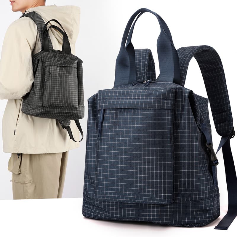 Crossbody Japanese Trendy Bucket Bag, Outdoor Casual Fashion Versatile Nylon Crossbody Bag, Simple Lightweight Backpack