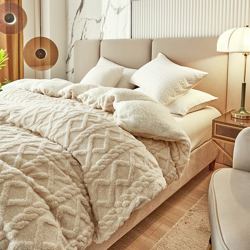 Cross-border AliExpress fleece duvet cover, single piece, multi-functional blanket, Taffeta fleece, lamb fleece, double-sided fleece duvet cover, thickened for autumn and winter.