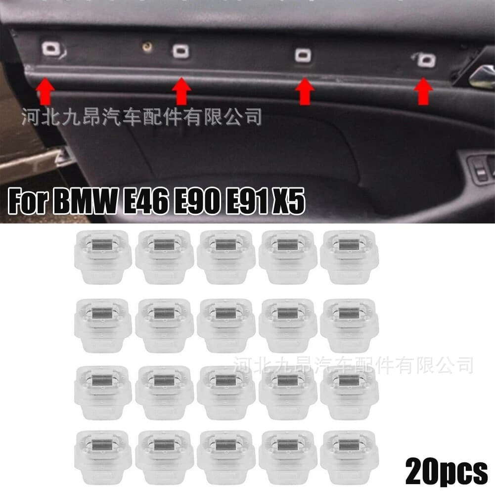 For BMW E46 E90 E91 E91 Interior Trim Clip Door Fixing Clip Retainer 51418215806