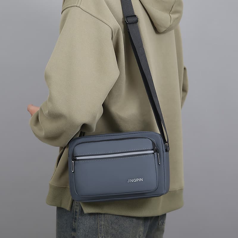Niche Design Casual Minimalist Trendy Fashion Square Bag Summer 2025 New Men's Shoulder Crossbody Bag