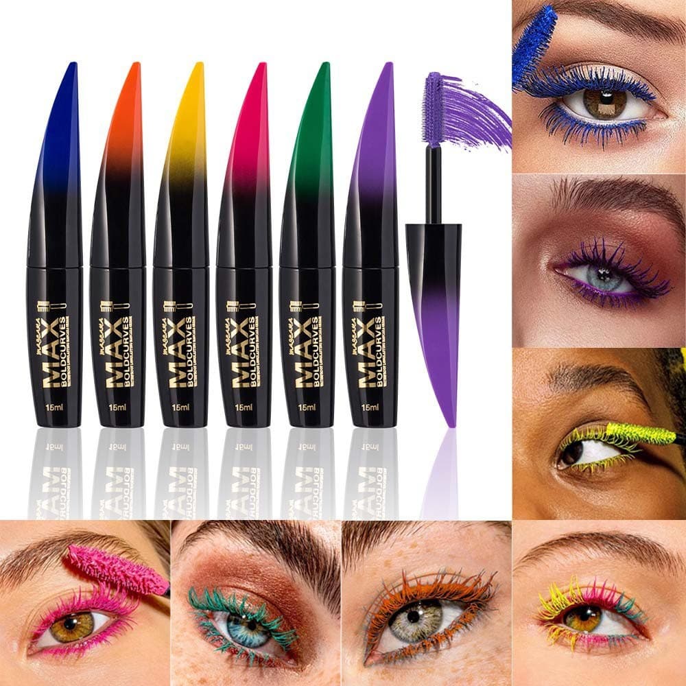 BAOLISHI Color Mascara Waterproof Thickening Non-Smudging Eyelash Mascara Wholesale