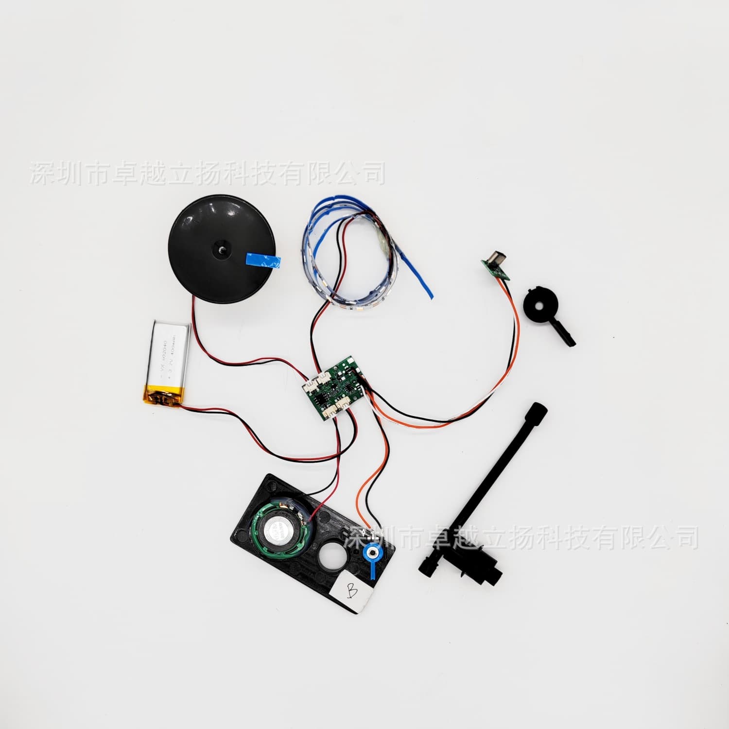 Factory Hot-Selling Imitation Black Turntable Stylus Electronic Music Module with Plastic Accessories
