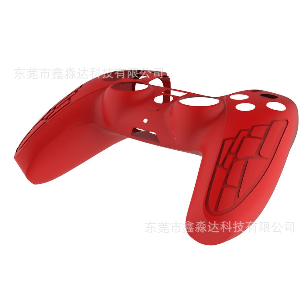 PS5 Protective Case Game Controller Thickened Silicone Case PS5 Controller Silicone Protective Case Anti-slip and Dust-proof Host