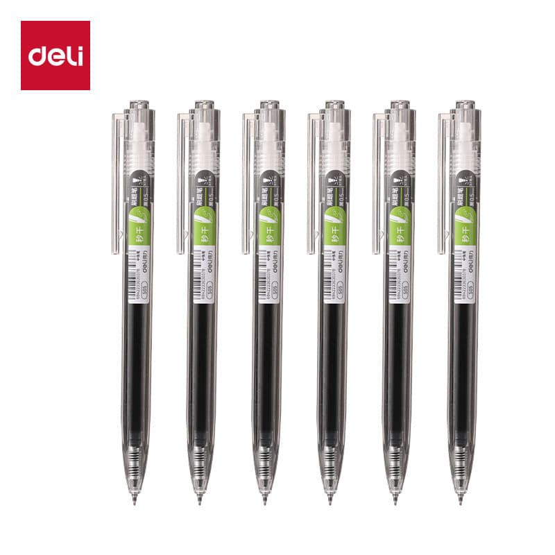 Deli S05 Correction Pen Second Dry Press Student Gel Pen 0.5mm ST Tip Signature Pen