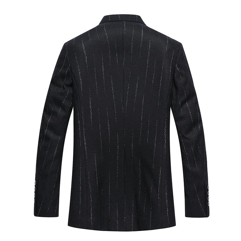 Spring New Men's Suit Knitted Wool Blazer Business Casual Slim Fit Men's Jacket