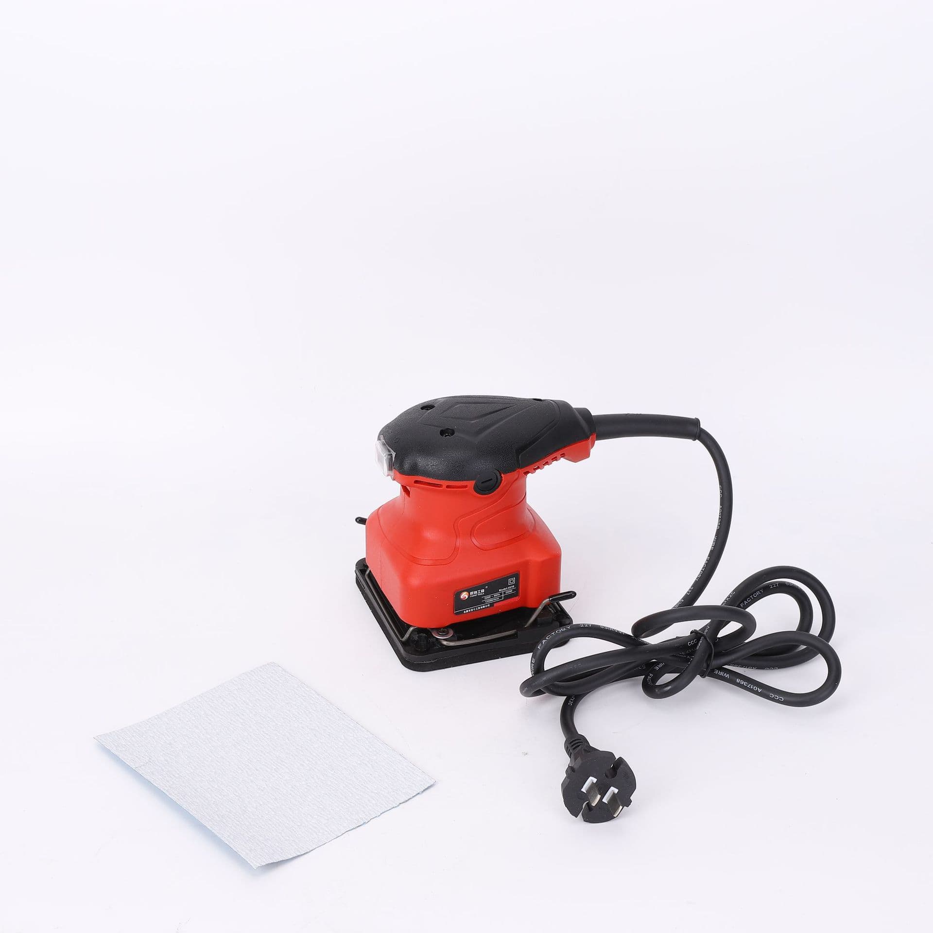 Variable Speed Sander for Paint and Putty Polishing, Electric Woodworking Furniture Flat Sanding Machine