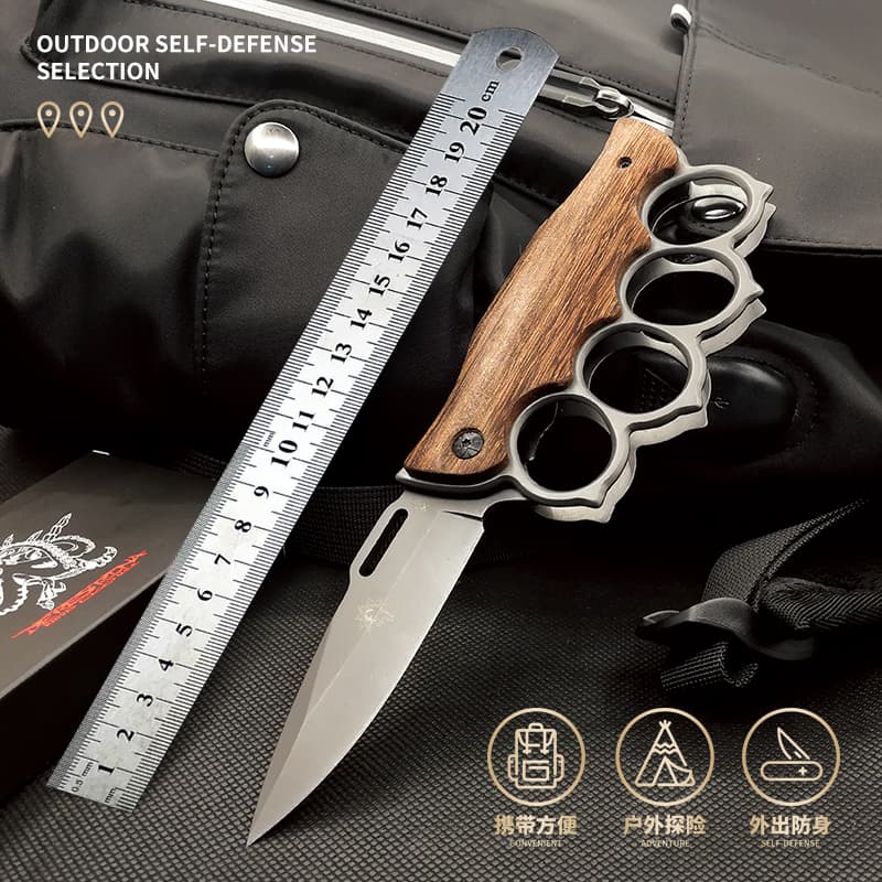 Multi-function Folding Knife Outdoor Survival Tool Women's Self-Defense Legal Weapon BC41 Tactical Portable Knife