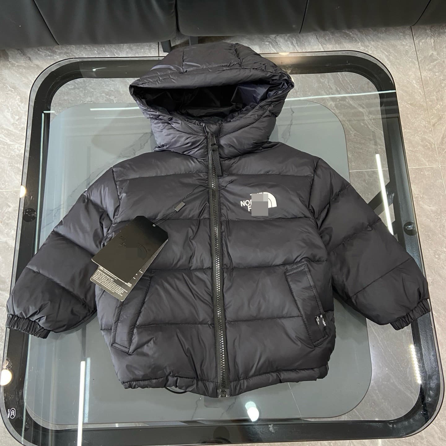 2024 New Kids Down Jacket Fashion Boys Short Winter Thick Warm Mid-Large Kids Girls Hooded Coat