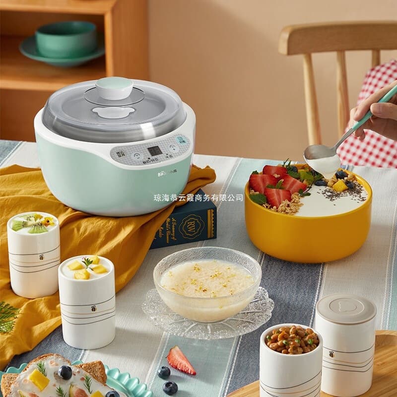 Bear Yogurt Maker SNJ-B10U3 Household Automatic Rice Wine Natto Machine Stainless Steel Inner Pot Yogurt Fermentation Bacteria