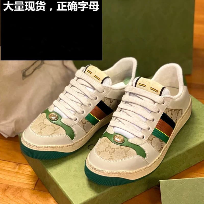 G Home Dirty Shoes 2024 New Style Versatile Retro Vintage Worn-in Casual Sports Board Shoes Dirty Shoes Black