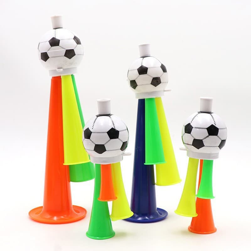 Football trumpet children's toys wind instruments sports meeting cheering props plastic toys creative small gifts