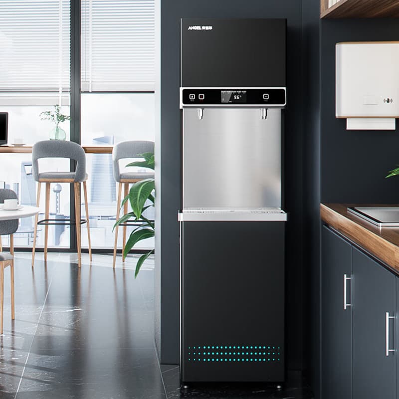 Angel AHR27-2030K2 Commercial Direct Drinking Water Machine with RO Reverse Osmosis, 200G Heating Tank, and 20L Temperature Control Function.